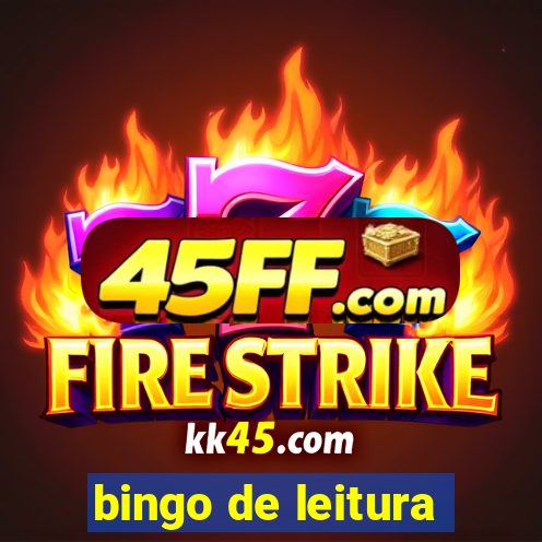 bingo de leitura